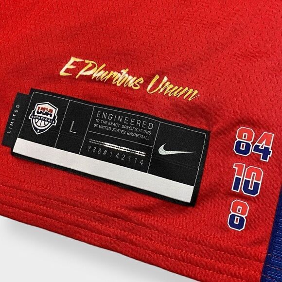 Nike Womens Blank Olympics USA Basketball Limited Jersey DD1568-611 size Large - Picture 5 of 11